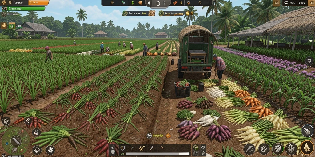 Level yang penuh tantangan dan rintangan menarik.