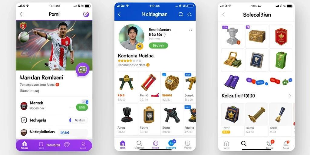 Fitur turnamen menarik yang menambah keseruan.