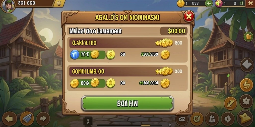 Sistem penghargaan yang mendorong semangat bermain.