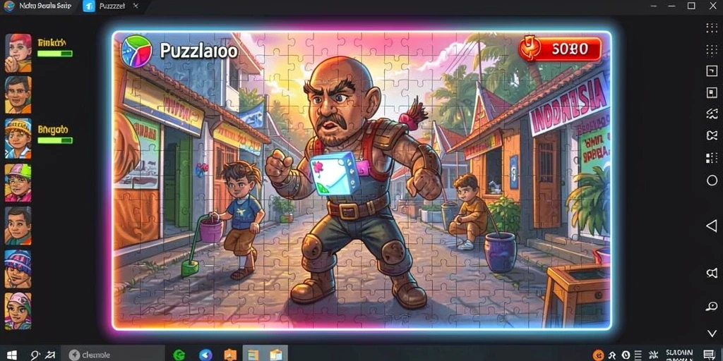 Beragam item power-up yang membantu dalam permainan.