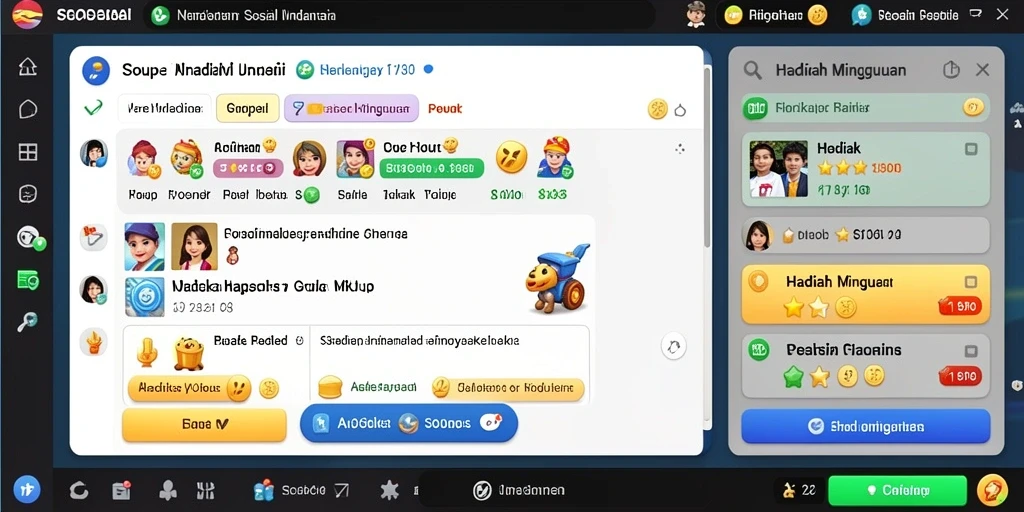 Screenshot menampilkan fitur layanan pelanggan untuk bantuan pengguna.