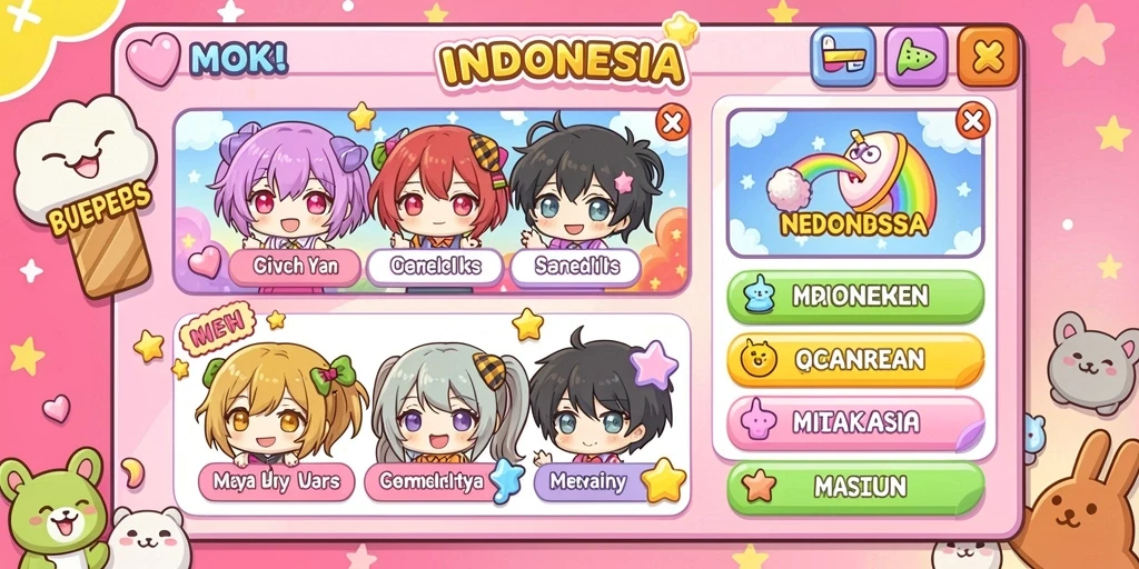 Momen seru saat berkompetisi dalam turnamen.