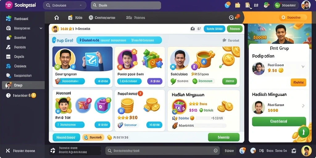 Berbagai mode permainan untuk meningkatkan keseruan.