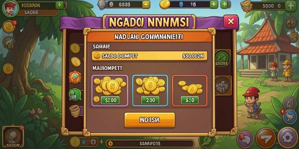 Sistem reward yang memuaskan untuk pemain.